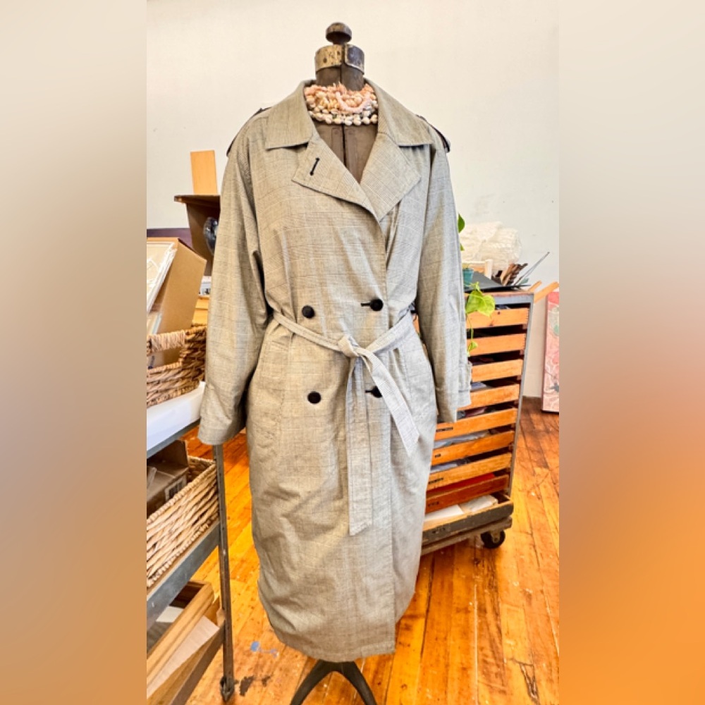 Vintage Late 80’s Trench Coat